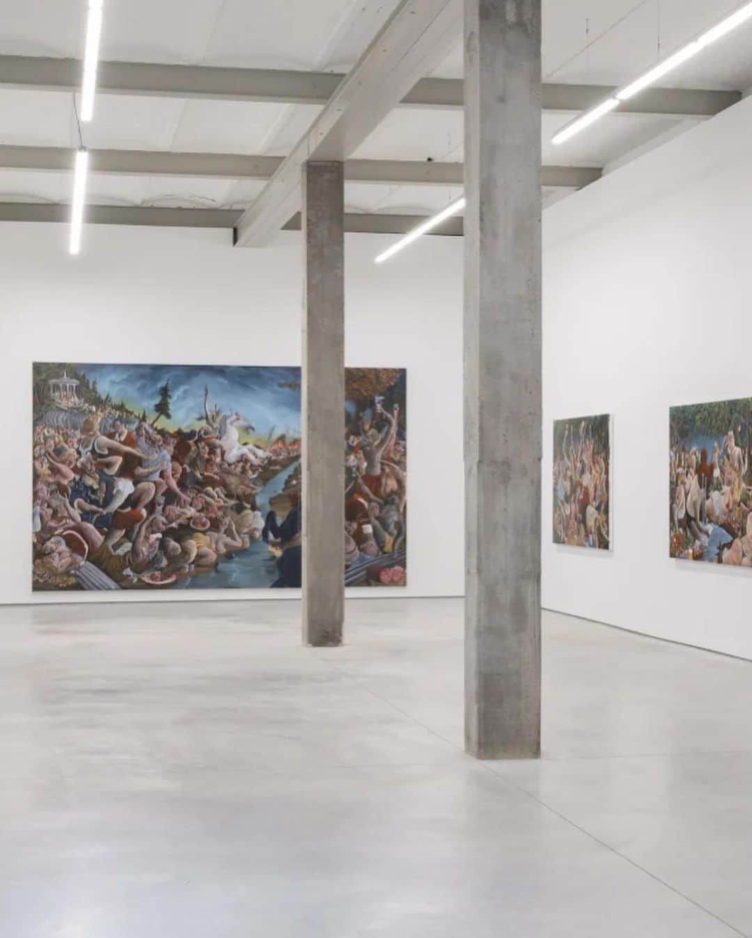 Juxtapoz Magazineさんのインスタグラム写真 - (Juxtapoz MagazineInstagram)「@waynehorse at @harlan_levey_projects」5月26日 14時28分 - juxtapozmag