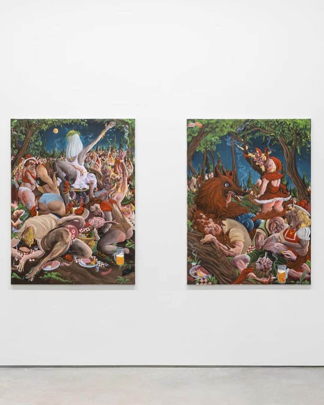 Juxtapoz Magazineさんのインスタグラム写真 - (Juxtapoz MagazineInstagram)「@waynehorse at @harlan_levey_projects」5月26日 14時28分 - juxtapozmag
