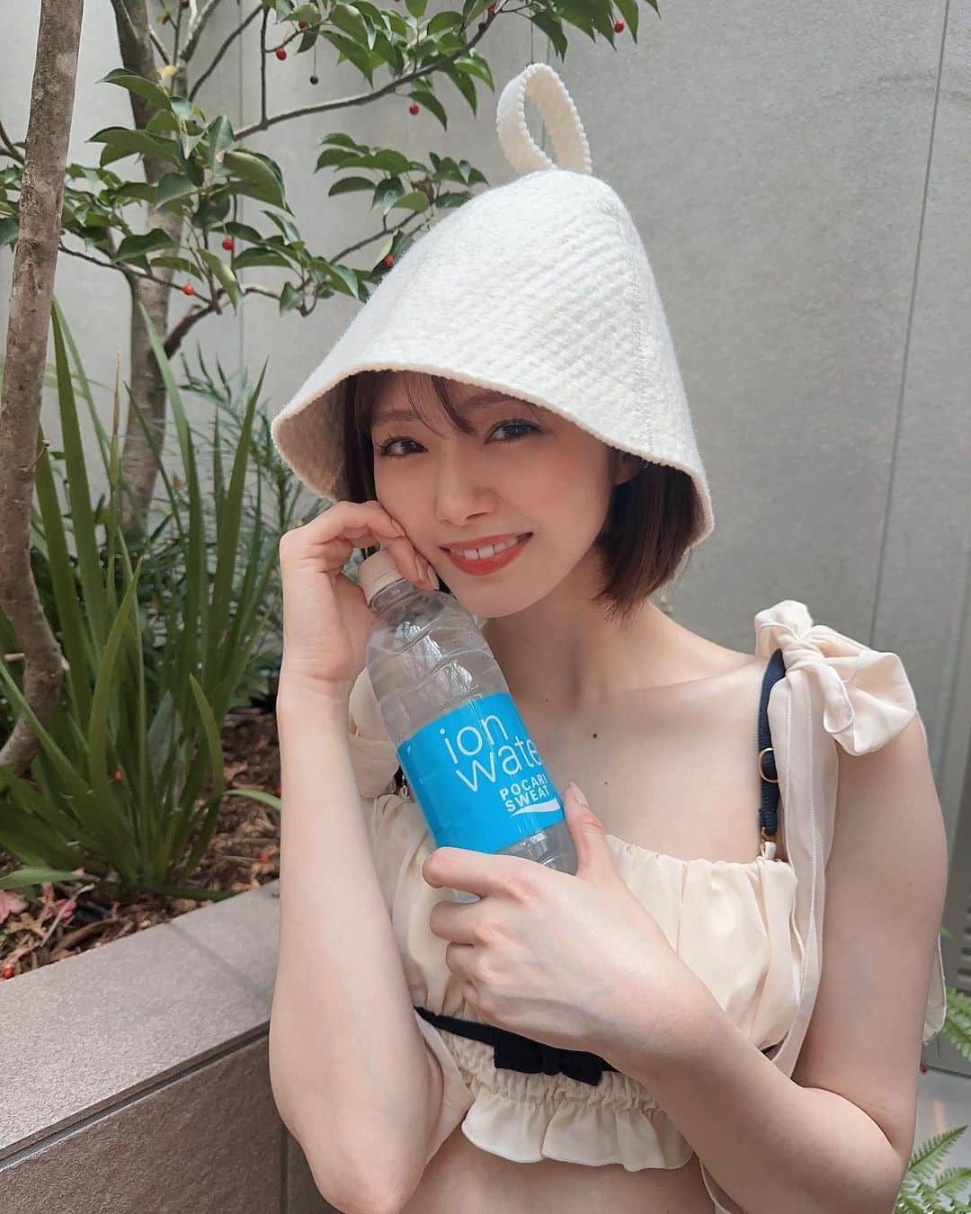 市川美織さんのインスタグラム写真 - (市川美織Instagram)「渋谷SAUNASさんの水着dayに行ってきたときの☺️  SAUNASさんは施設もサウナ室もとてもキレイで外気浴スペースはとっても開放感があってめちゃめちゃととのえます✨  今度の映画『夢叶えるサウナ』で共演した宮瀬なこちゃんと行きました✌️」5月26日 15時57分 - miori_ichikawa