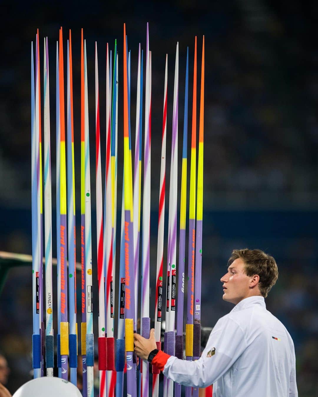 トーマス・レーラーのインスタグラム：「Trouble picking the right javelin for your competition or workout?   The next reel will have you covered 👍🏼   Photo: @saschafromm at Rio2016  #javelin #howtothrow #howto #speer #leichtathletik #throws #thrower」