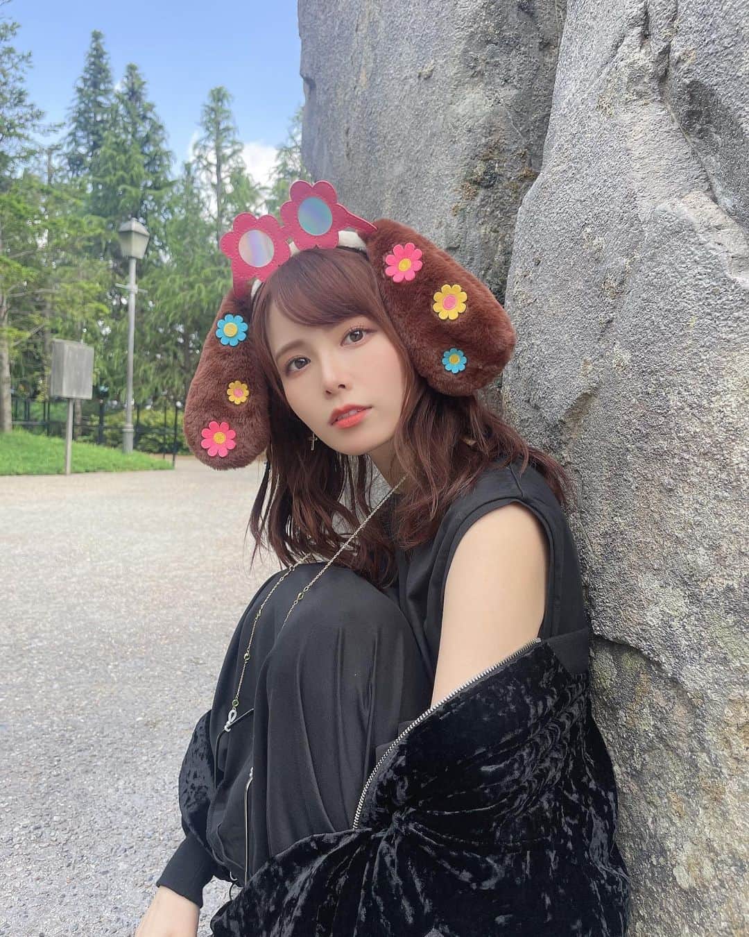 西村歩乃果のインスタグラム：「ユニバしゃしんまだあげてなかった スヌーピーのカチューシャ買いがち  #ユニバ　#usj #ユニバーサルスタジオジャパン」