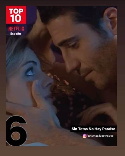 ミゲル・エンジェル・シルベストレのインスタグラム：「Seguimos en el top 10 de @netflixes」