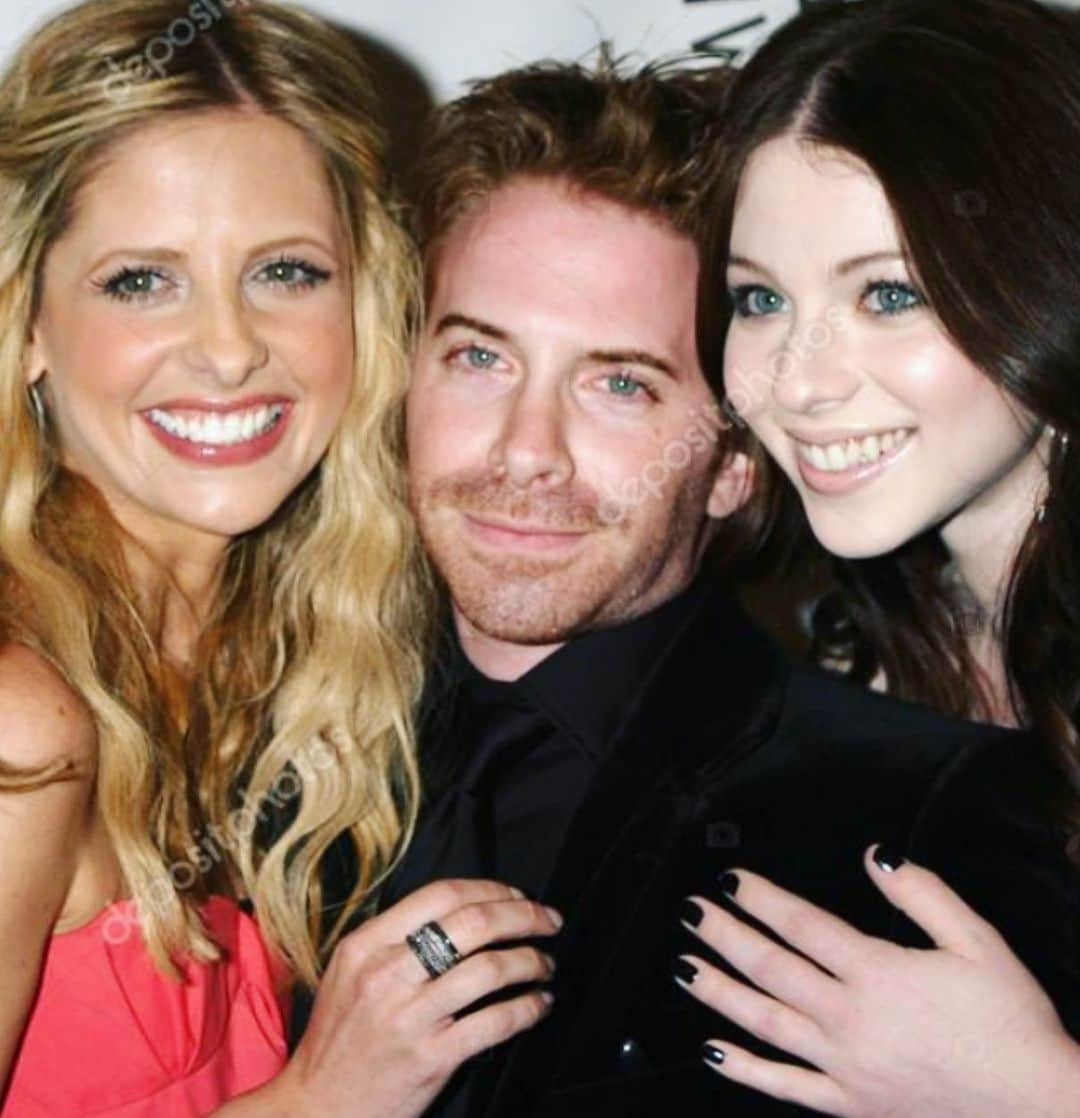 ミシェル・トラクテンバーグのインスタグラム：「I love these two! @sarahmgellar @sethgreen #buffy #flashbackfriday」