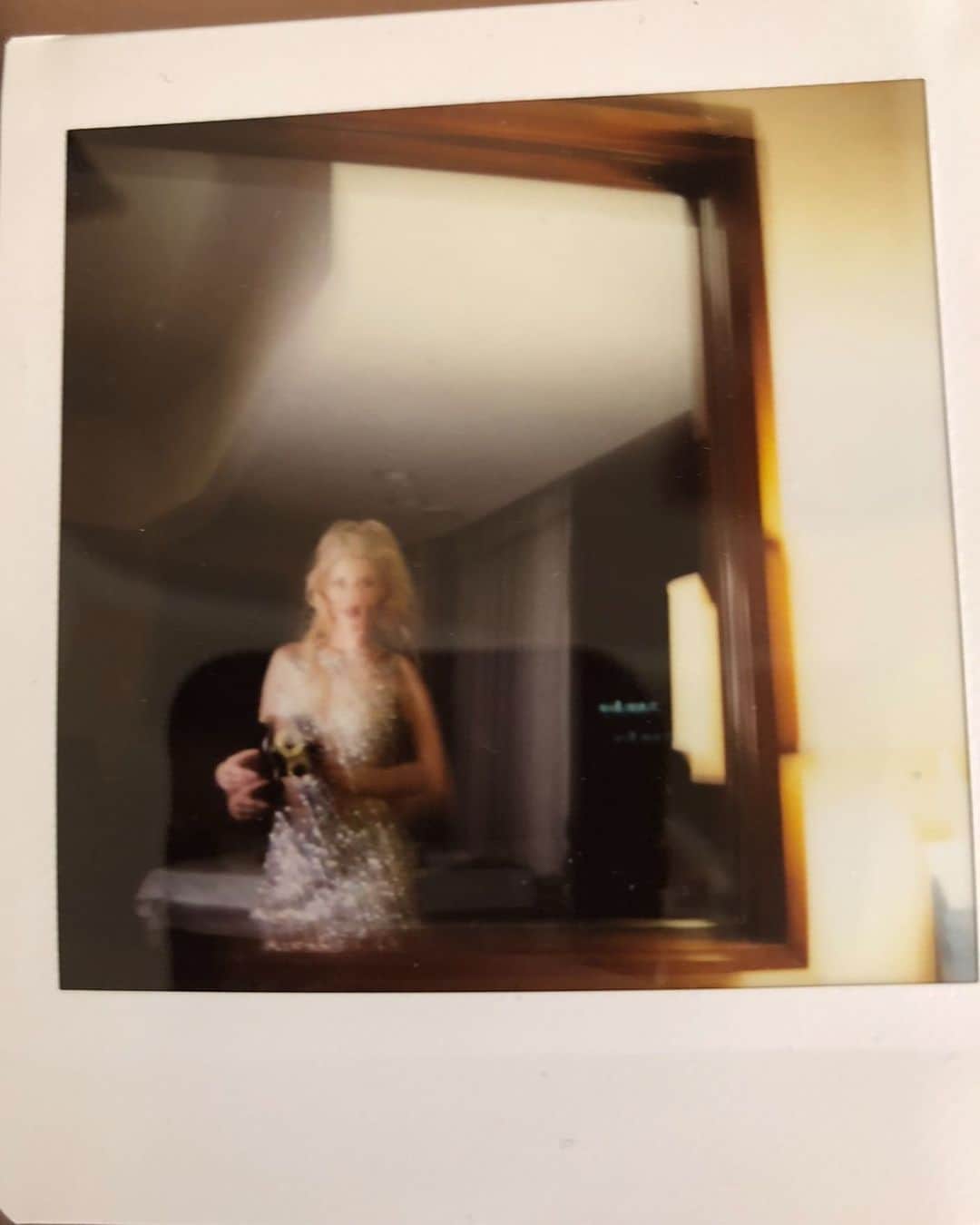 Charlotte Stokelyのインスタグラム：「A true hardcore fan knows what night this Polaroid was taken 😏」