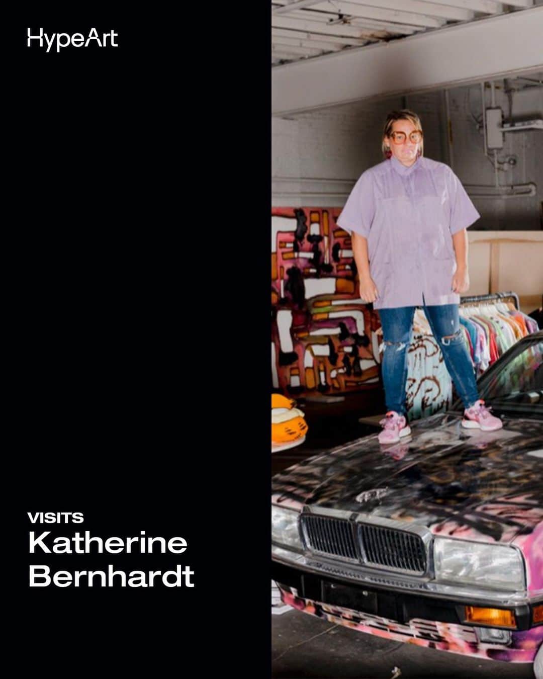 HYPEBEASTさんのインスタグラム写真 - (HYPEBEASTInstagram)「Katherine Bernhardt (@kbernhardt2014), the renowned American painter, has captivated both critics and artists with her dynamic and expressive paintings. Her artistic journey has taken her from depicting fashion models to exploring textile-based abstractions and, most recently, delving into patterned pop imagery.⁠ ⁠ In lieu of her latest show “Dummy doll jealous eyes ditto pikachu beefy mimikyu rough play Galarian rapid dash libra horn HP 270 Vmax full art” at @davidzwirner Hong Kong, we linked with the seminal artist to spotlight her in our ongoing ‘Hypeart Visits’ series where we discussed the playfulness in her work, significant chapters in her prolific career and why she’s often been described as a “painter’s painter.”⁠ ⁠ Click the link in our bio to read the exclusive interview.⁠ ⁠ Credit: Courtesy of the artist and @davidzwirner」5月27日 4時02分 - hypebeast