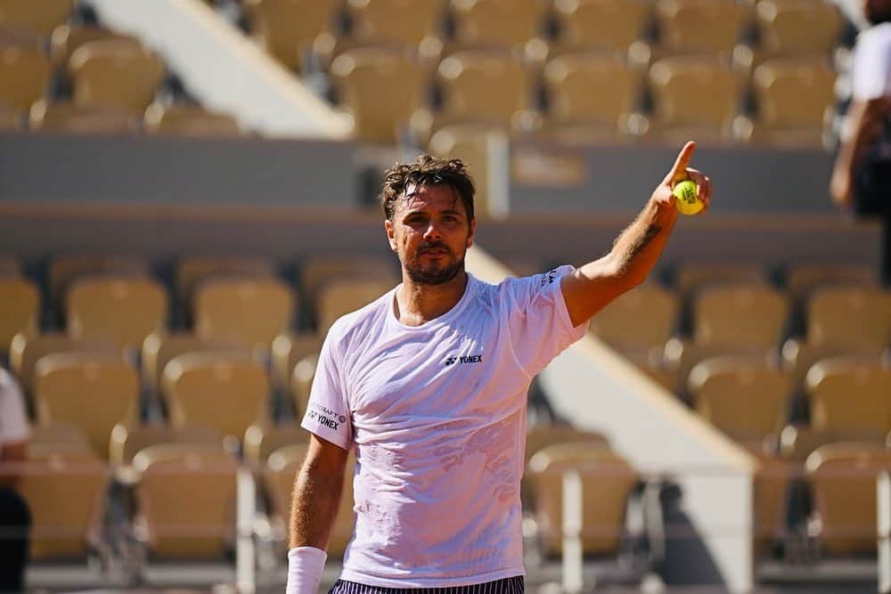 スタニスラス・ワウリンカさんのインスタグラム写真 - (スタニスラス・ワウリンカInstagram)「🙋🏻‍♂️🎾🇫🇷🙏🏻💙♟️ #paris #rolandgarros #letstart #hardwork #passion #love #trusttheprocess」5月27日 4時22分 - stanwawrinka85