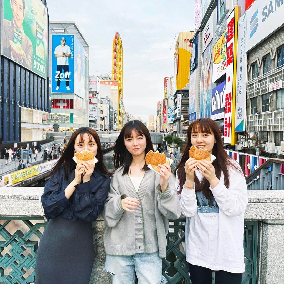 神野友亜のインスタグラム：「皆さん、こんばんは。  今日は！休憩中に、杉岡さんの10円パン旅について行きました🥯  6.1 Hillsパン工場 Live あと少しですねっ 大阪でお待ちしております🥯  本日もお疲れ様です❕」