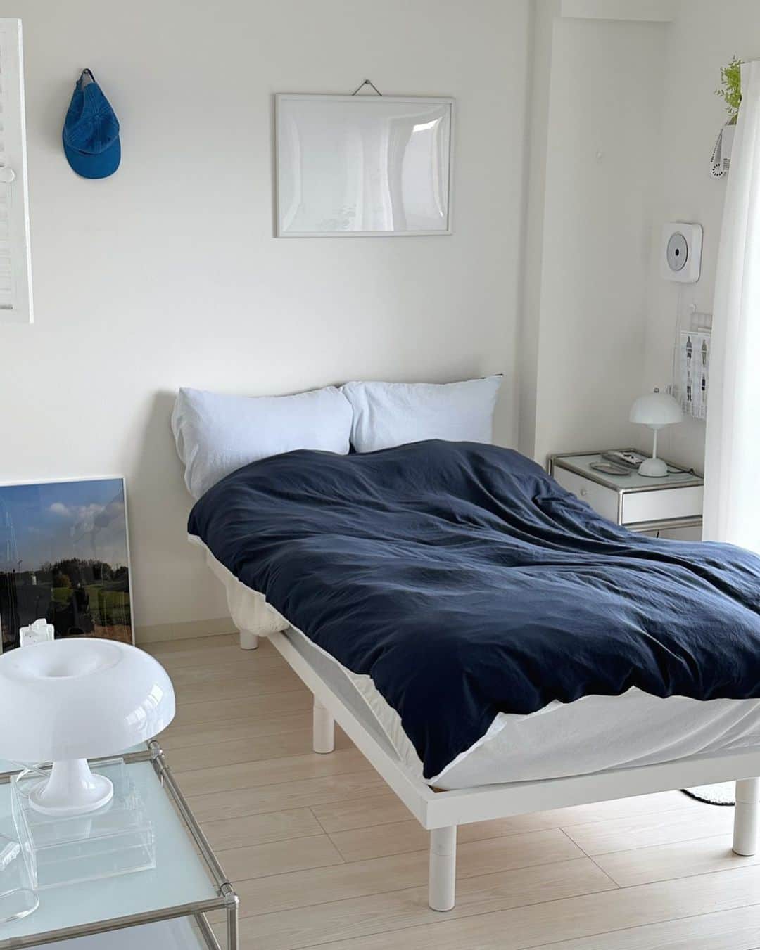 pikeのインスタグラム：「・  New Bedroom 🛏️」