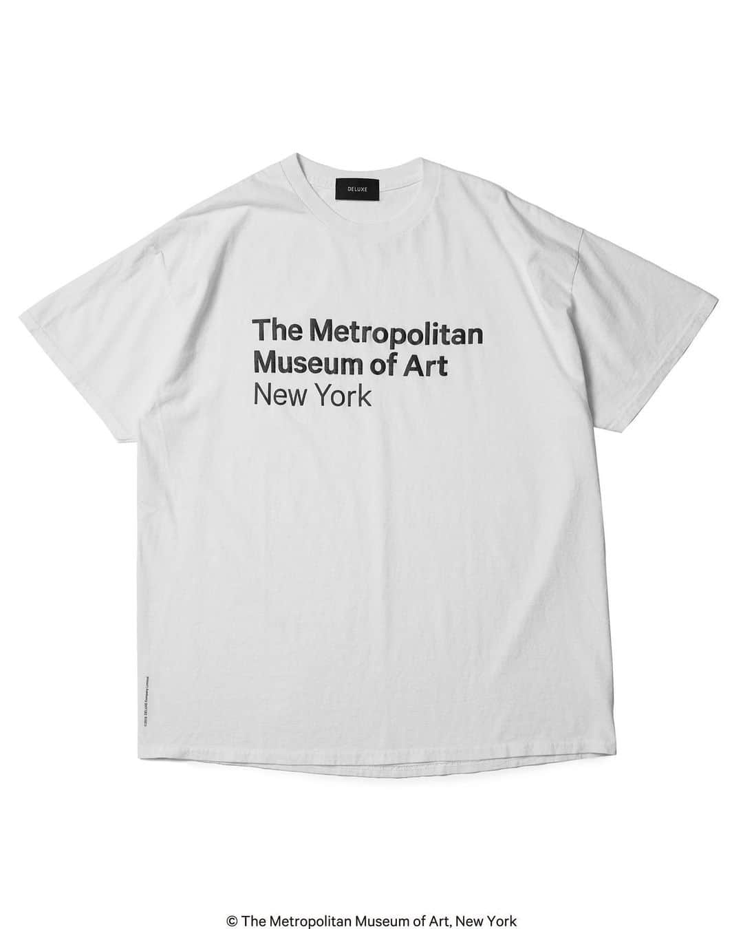デラックスのインスタグラム：「DELUXE 2023Spring&Summer collection   THE MET X DELUXE TEE  Will be available on our website.  2023.05.27(sat)11:00am  #deluxe_jp」