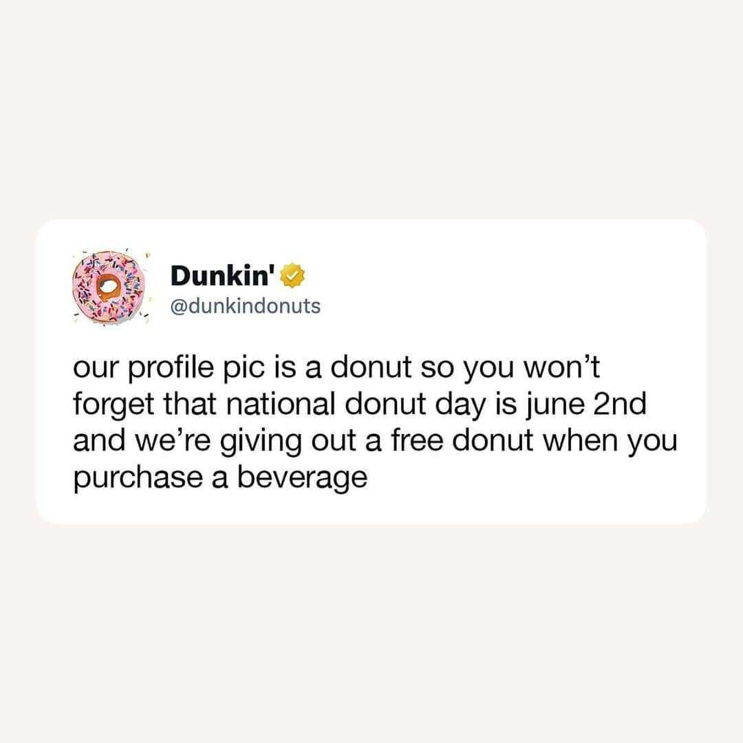 ダンキンドーナツさんのインスタグラム写真 - (ダンキンドーナツInstagram)「please see above ^」5月26日 21時21分 - dunkin