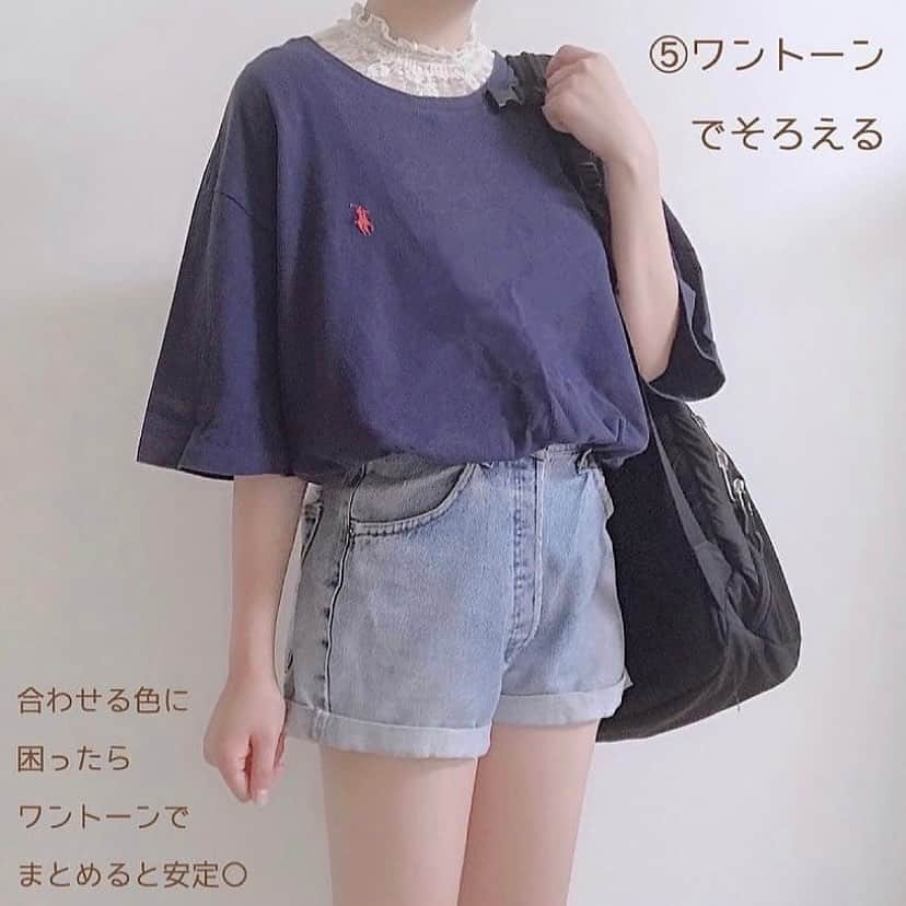 みさねしふくさんのインスタグラム写真 - (みさねしふくInstagram)「5月31日まで限定で夏服に困ってる人に見てほしい福袋が @cham.official_ でSALE価格で買えるよ💨💨ㅤ ㅤ おすすめのショーパン着回し方🍧ㅤ 着こなしに困ったら保存して見てみてね👉🏻ㅤ ㅤ ショーパンって使いやすくておすすめだから1着持ってると便利だよ🫢ㅤ ㅤ ㅤ ㅤ  #tシャツコーデ #tシャツ #コーデ #ショートパンツ #ショーパン #古着コーデ #古着女子 #古着mix #夏服 #カジュアルコーデ #夏服コーデ #春コーデ #デニム #デニムコーデ #韓国ファッション #ゆるコーデ #オーバーサイズ #着回し #着回しコーデ #きょコ #今日のコーデ #ファッション #gu #guコーデ #guコーデ部 #ジーユー #ファッションコーデ #ボーイッシュコーデ」5月26日 21時37分 - misaneshifuku