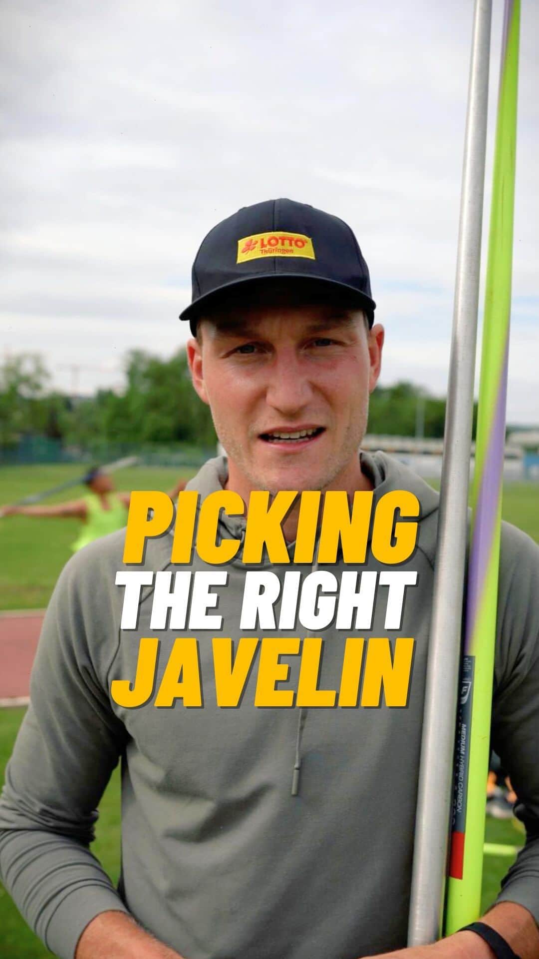 トーマス・レーラーのインスタグラム：「How to pick the right javelin in short. 📝   #javelin #javelineducation #trackandfield #throw #thrower #coaching」