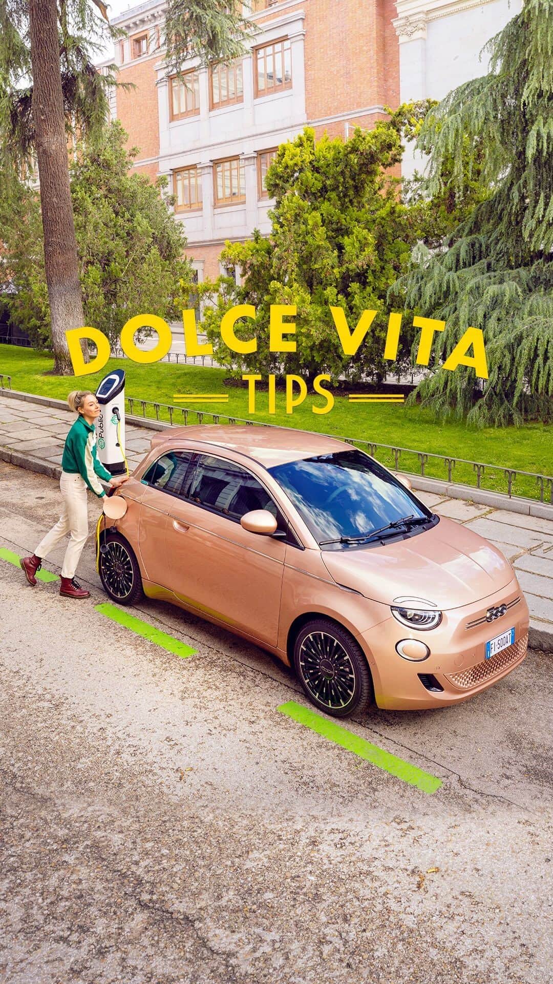 Fiat のインスタグラム：「Find the time to recharge your batteries. Living la Dolce Vita is about taking care of yourself.​」