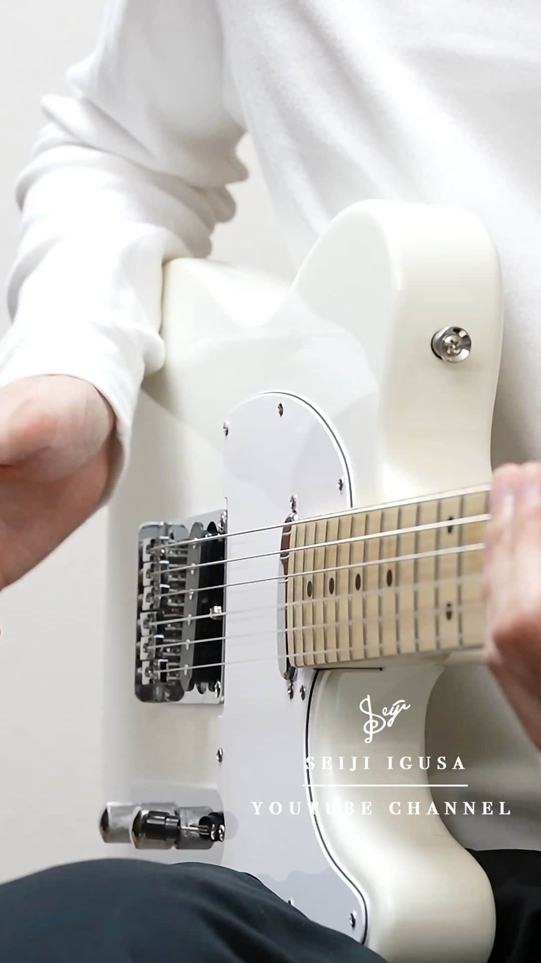 のインスタグラム：「I put classical guitar strings on my Telecaster.  #guitar #telecaster #instaguitar」