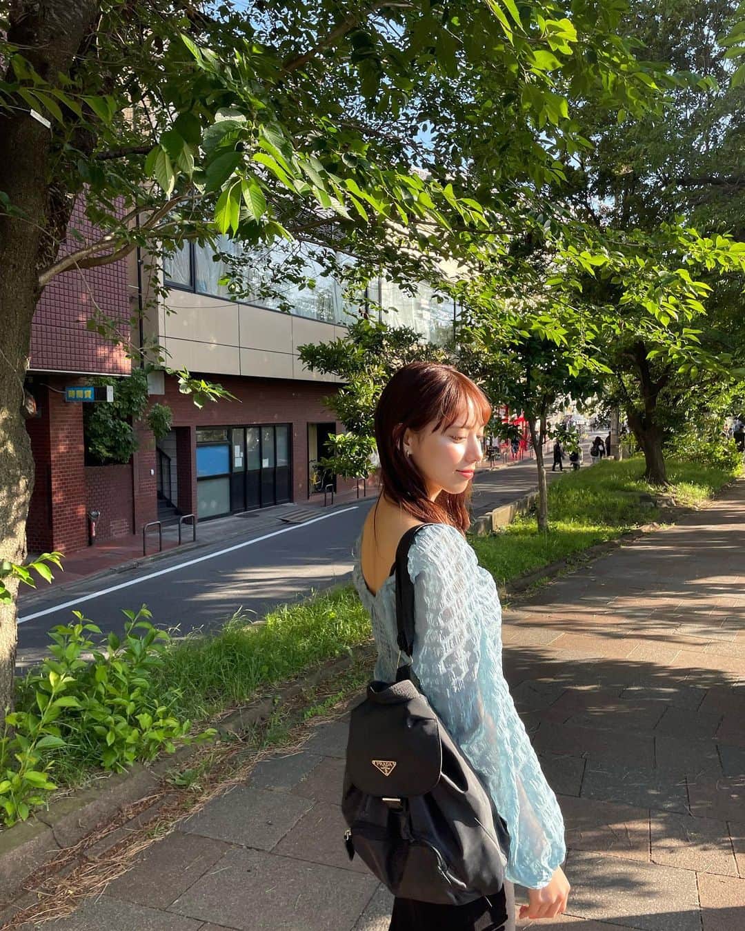 毛利愛美さんのインスタグラム写真 - (毛利愛美Instagram)「🩵🩵 @miho__motoyama   今月も前髪重ために カラーはちょっとだけ相談してあとは みほさんお任せ♡ 毎月理想通りにしてくれてありがとうございます😭♡」5月26日 22時50分 - aimi_mouri