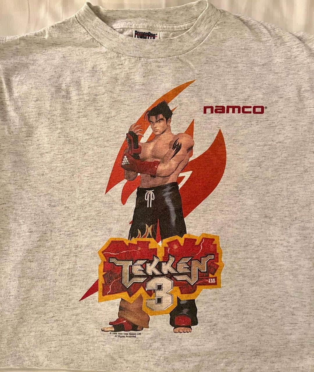 直井由文のインスタグラム：「Tekken3  #tekken #gametee」