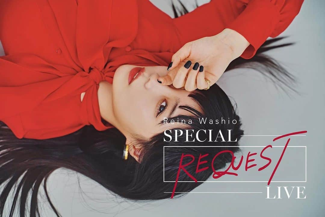 鷲尾伶菜のインスタグラム：「SPECIAL  REQUEST LIVE キービジュアル解禁です🐈‍⬛  #鷲尾伶菜」