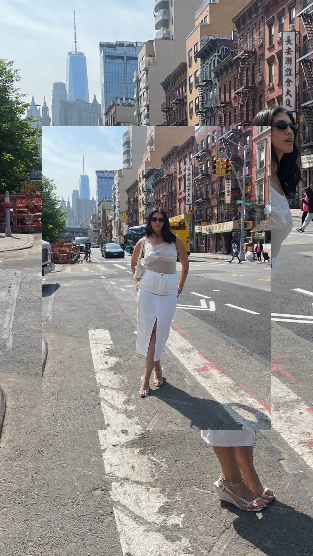 La'Tecia Thomasのインスタグラム：「out n about in nyc ☀️ @revolve」