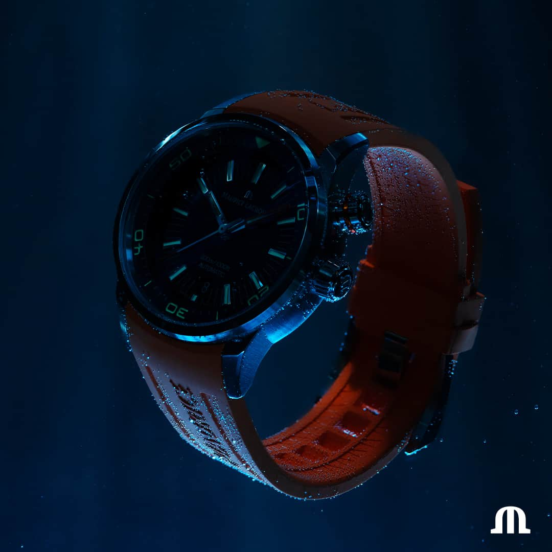 モーリスラクロアさんのインスタグラム写真 - (モーリスラクロアInstagram)「Explore the deep seas with the new reliable and functional #PONTOS S Diver. #YourTimeIsNow #DareToDiscover #PulseOfTheCity」5月27日 0時55分 - mauricelacroix