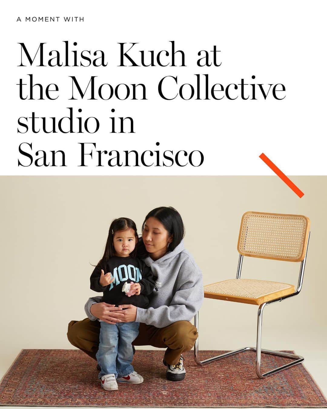 サタデーズのインスタグラム：「A moment with @mooncollective Creative Director, Malisa Kuch (@malisakuch), in San Francisco. #amomentwithsaturdays #saturdaysnyc」