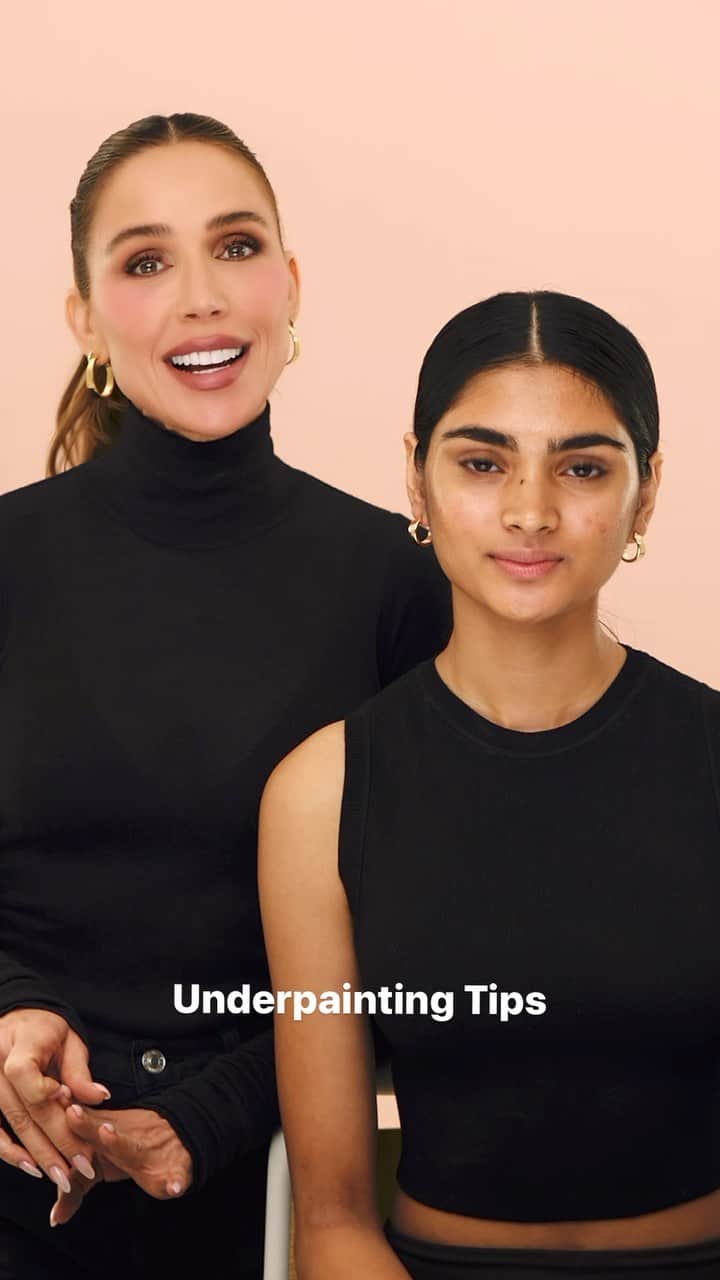 のインスタグラム：「Celebrity makeup artist @maryphillips spills all the tea on her techniques for underpainting using only @lancomeofficial 🎨」