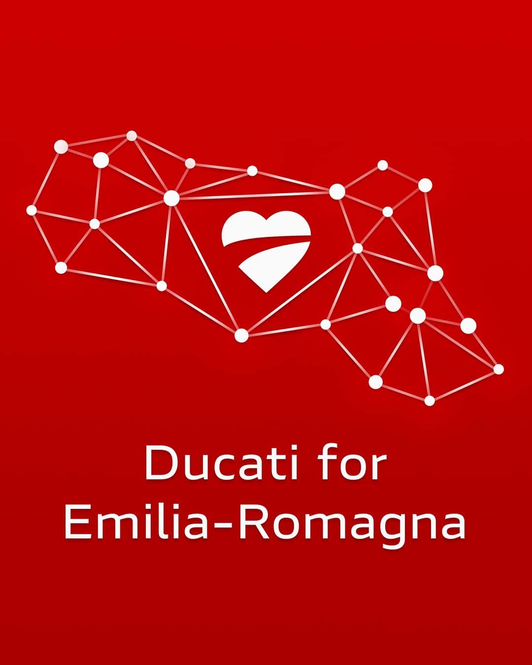 Ducati Japanさんのインスタグラム写真 - (Ducati JapanInstagram)「エミリア・ロマーニャは私たちのホームです。ドゥカティは、エミリア・ロマーニャ州の大部分を襲った洪水で被害を受けたすべての人々に寄り添います。このため、ドゥカティは、エミリア・ロマーニャ州の地域安全保障・市民保護庁に20万ユーロの寄付を行い、地域の募金活動「Un aiuto per l'Emilia-Romagna 」に参加し、人々や地域社会を支援することを決定しました。 ドゥカティは、大きな家族のように被害を被った従業員を支援しています。労働組合代表部は、ドゥカティの従業員とともに追加で募金活動を行い、その収益はドゥカティ社によって倍にして寄付されます。  ❤️‍🩹 世界中のドゥカティを愛する方々に、この活動を支援していただくようお願い申し上げます。支援方法と寄付については本社ホームページ ducat.it/Ducati-For-Emilia-Romagna でご確認ください。 #TinBota (方言で「Tin Bota」は「Stay Strong」の意)」5月27日 2時12分 - ducatijapan