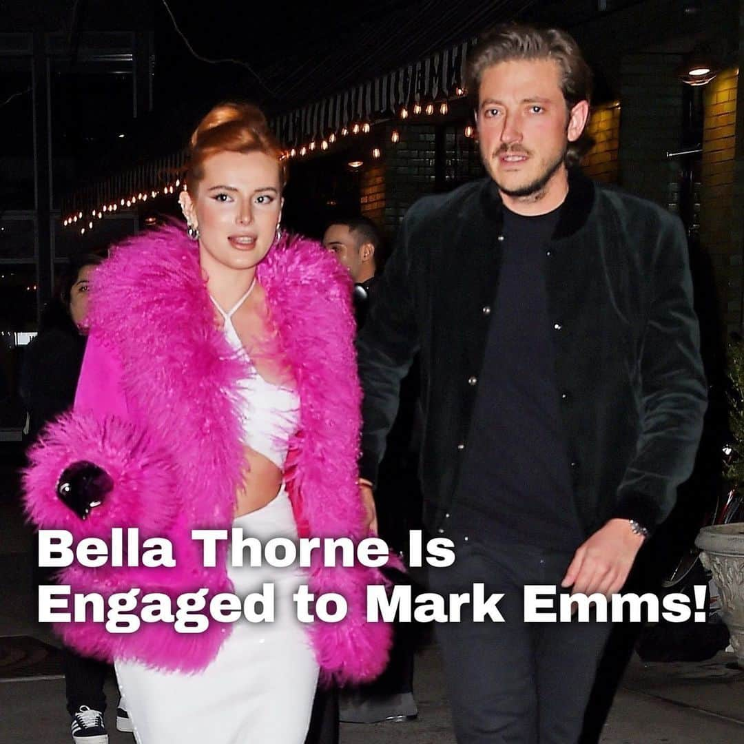 Just Jaredさんのインスタグラム写真 - (Just JaredInstagram)「Bella Thorne just announced that she is engaged to Mark Emms and we have all the details on the proposal at the LINK IN BIO. #BellaThorne #MarkEmms Photo: Backgrid」5月27日 2時25分 - justjared