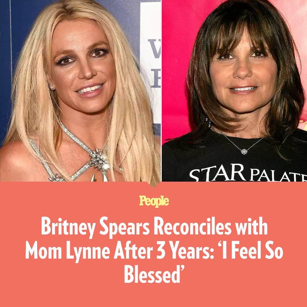 People Magazineさんのインスタグラム写真 - (People MagazineInstagram)「Britney Spears is healing her fractured relationship with mom Lynne Spears. The singer revealed that Lynne had visited her home for the first time in three years, prompting a reconciliation.   "My sweet mama showed up at my door step yesterday after 3 years … it's been such a long time … with family there's always things that need to be worked out … but time heals all wounds !!!"   Read more at the link in bio. | 📷: Getty」5月27日 2時50分 - people