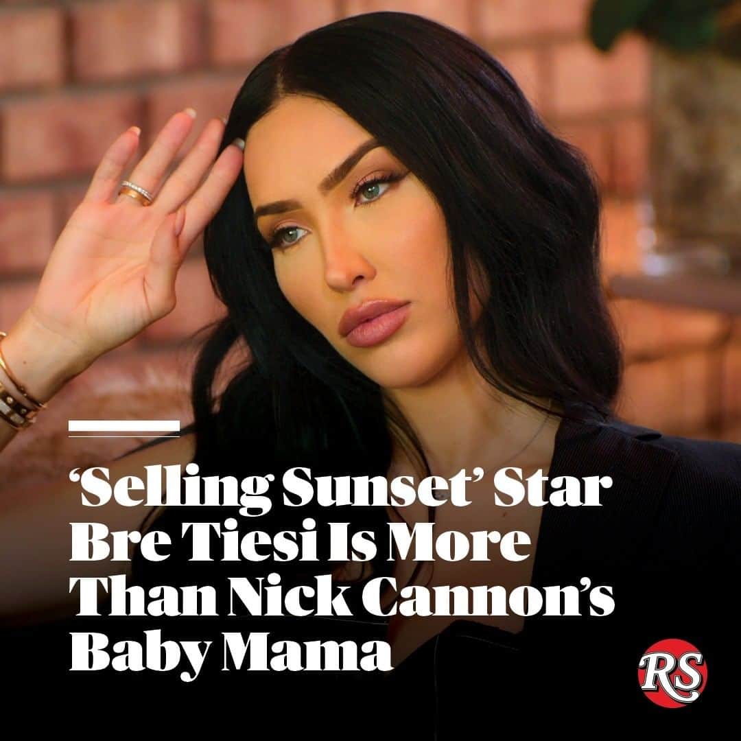Rolling Stoneのインスタグラム：「Breakout star of the Netflix realty-reality series 'Selling Sunset' @bre_tiesi talks with Rolling Stone about motherhood, reality TV, and why people have her situation all wrong. Hit the link in bio to read more.」