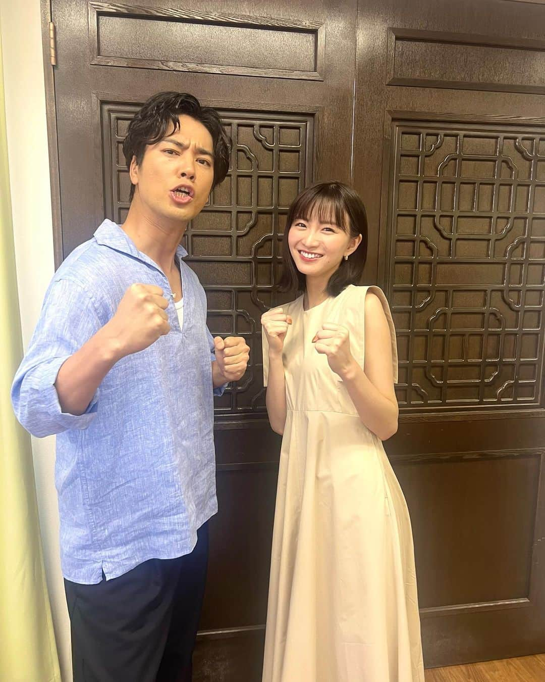 ケイジとケンジ、時々ハンジ。さんのインスタグラム写真 - (ケイジとケンジ、時々ハンジ。Instagram)「.  ＼ 緊急招集‼️ ／  なんとなんと！！！！ 本日15:30〜の横浜開港祭パレードに #桐谷健太 さんと #岡崎紗絵 さんが 登場します〰️‼️👏🏻🎶🎉ﾊﾟﾁﾊﾟﾁ！  ドラマとは違った、 皇帝役&皇后役のお2人にご期待下さい😍  お近くの方はぜひ遊びに来てくださいッ💎  #ケイジとケンジ時々ハンジ #横浜中華街 #横浜開港祭  .」5月27日 13時53分 - keiji.kenji.hanji