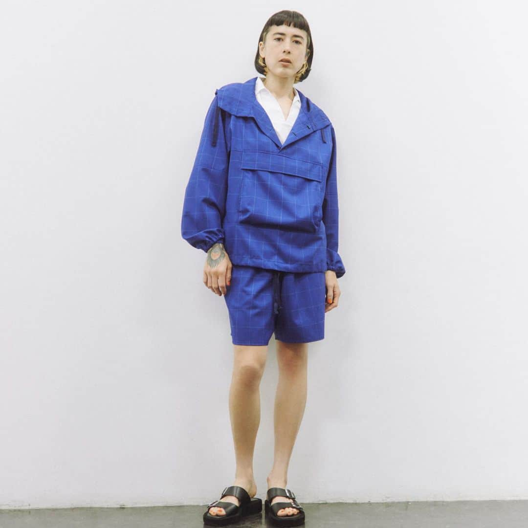 サワ タカイさんのインスタグラム写真 - (サワ タカイInstagram)「sawa takai Spring Summer 2023  Blue Check Tropical Wool 上質なMade in Japanのトロピカルウールを使用したBlue Checkシリーズ。  #sawatakai #springsummer2023 #ss23 #ss2023」5月27日 12時57分 - sawatakai_official