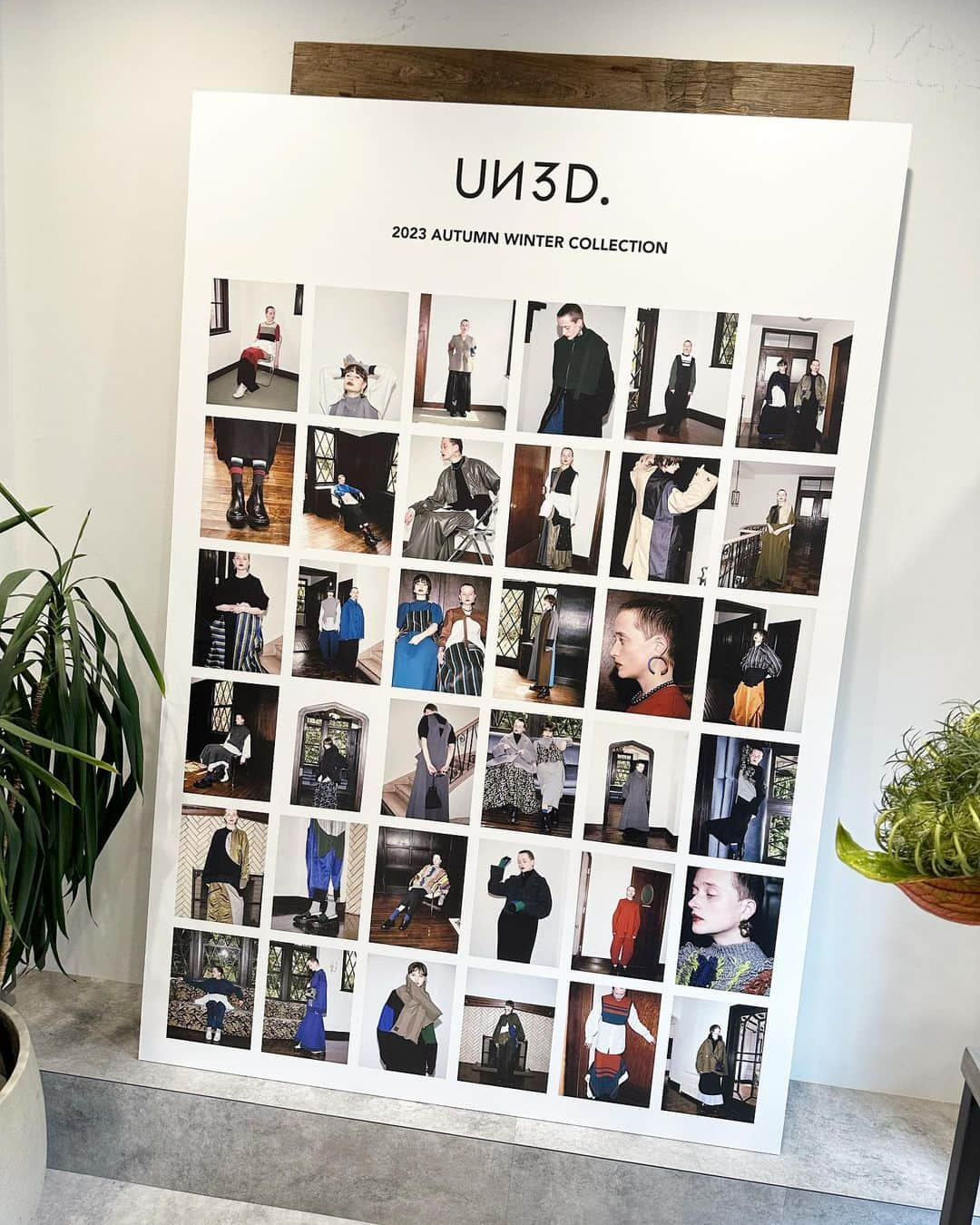 上野なつひのインスタグラム：「UN3D Autumn Winter Collection @un3d_official  @momokoogihara さんのデザインが好きすぎてクローゼットにあるとテンション上がるから毎シーズン楽しみな展示会🤍  今年の秋冬も楽しみだな！ #UN3D #ファッションコーデ  #ワンピース」