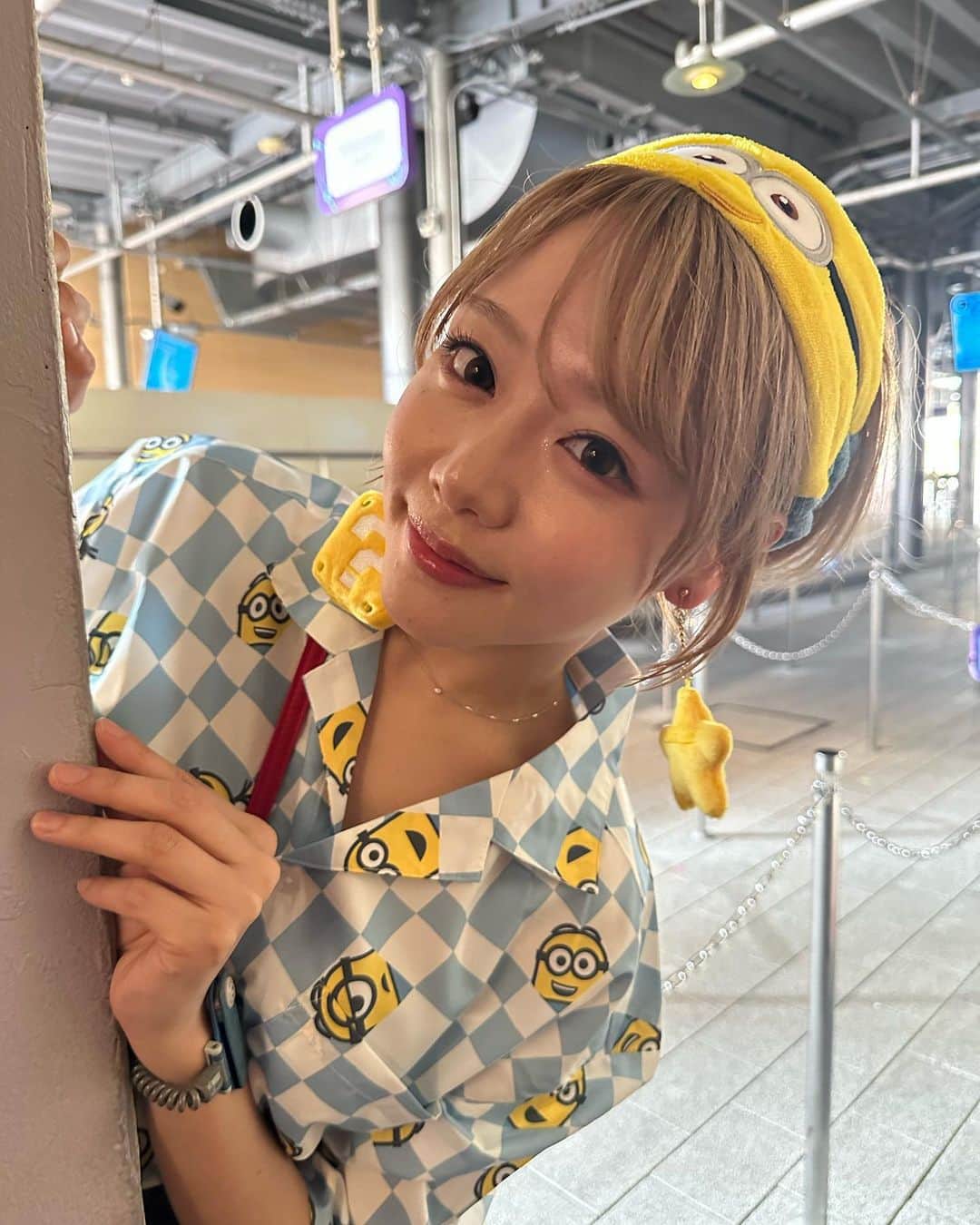 浜崎真緒さんのインスタグラム写真 - (浜崎真緒Instagram)「Minion Fashion 🤓」5月27日 13時40分 - maohamasaki_official