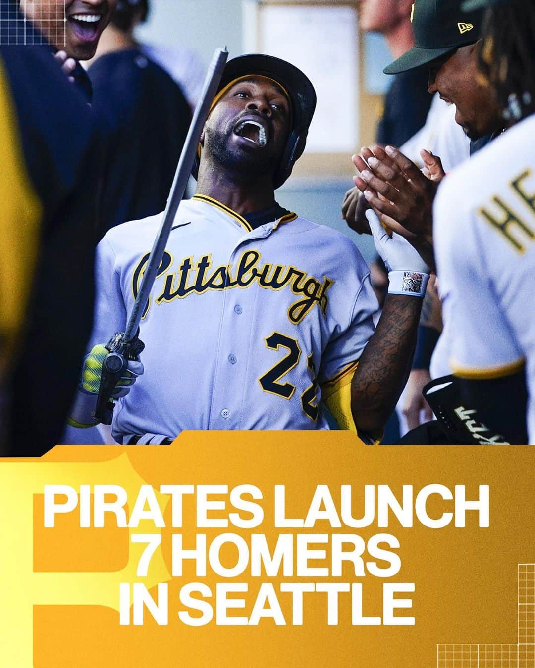 MLBさんのインスタグラム写真 - (MLBInstagram)「The @PittsburghPirates hit SEVEN home runs tonight in Seattle. 💪」5月27日 13時48分 - mlb