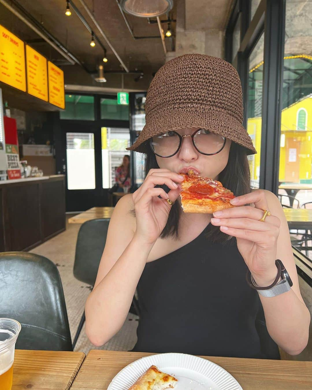 中上サツキさんのインスタグラム写真 - (中上サツキInstagram)「pizza🍕」5月27日 9時21分 - satsukinakagami