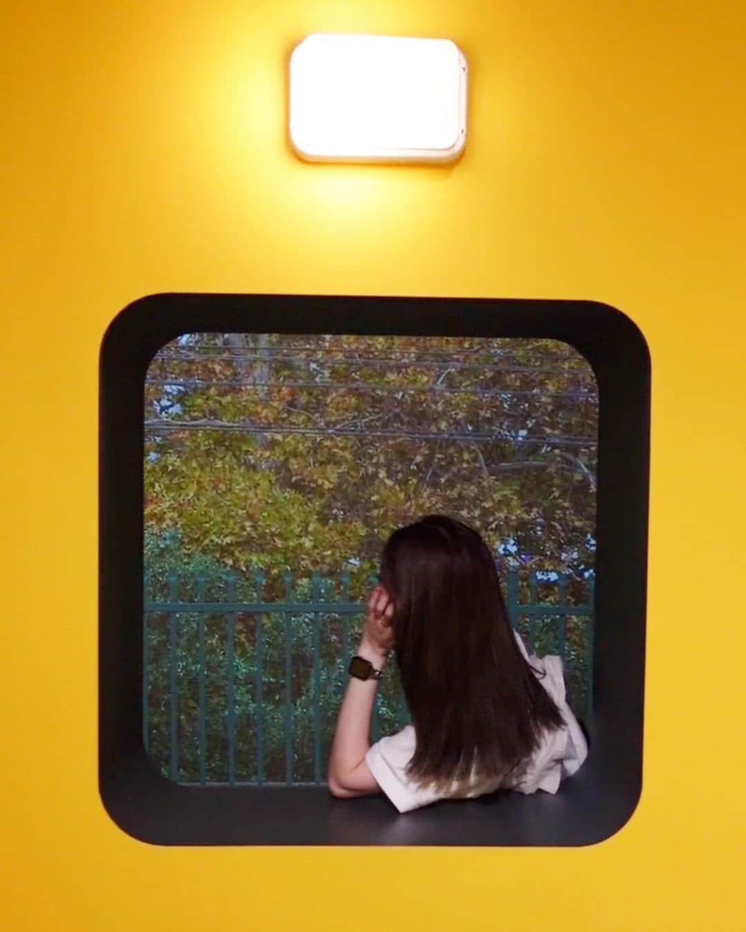 中西結梨花のインスタグラム：「#ウェスアンダーソンすぎる風景展」