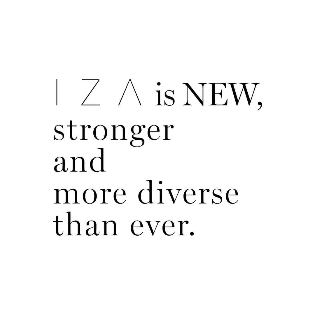 Taki Tanakaのインスタグラム：「I Z A is new,  stronger and more diverse than ever.  イザは進化し続けます。 みなさまと心を共にしながら、 美しいFASHIONとLOVEをお届けします。  I Z A 田中 タキ」