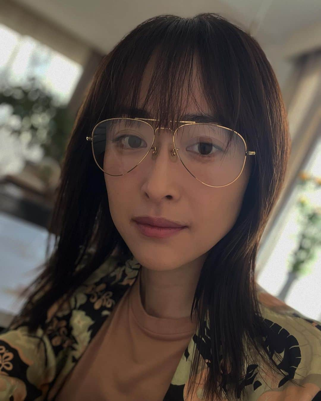 樋場早紀さんのインスタグラム写真 - (樋場早紀Instagram)「マスク外れて大好きなメガネを躊躇なく楽しめるぅー🤩💃😎🕺」5月27日 12時14分 - saki_toyoba