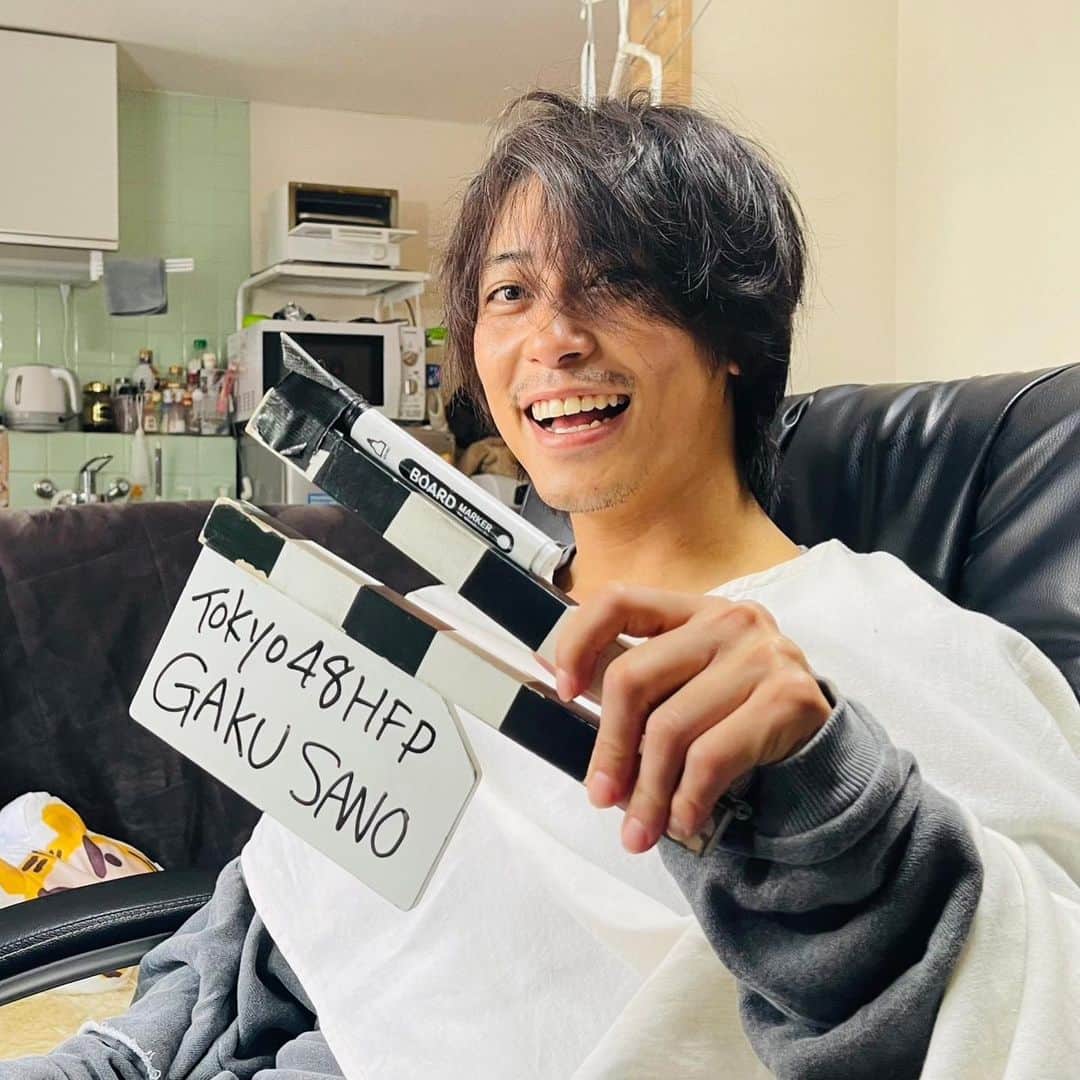 佐野岳のインスタグラム：「TOKYO 48 Hour Film Project 参加中🎬 楽しい！」