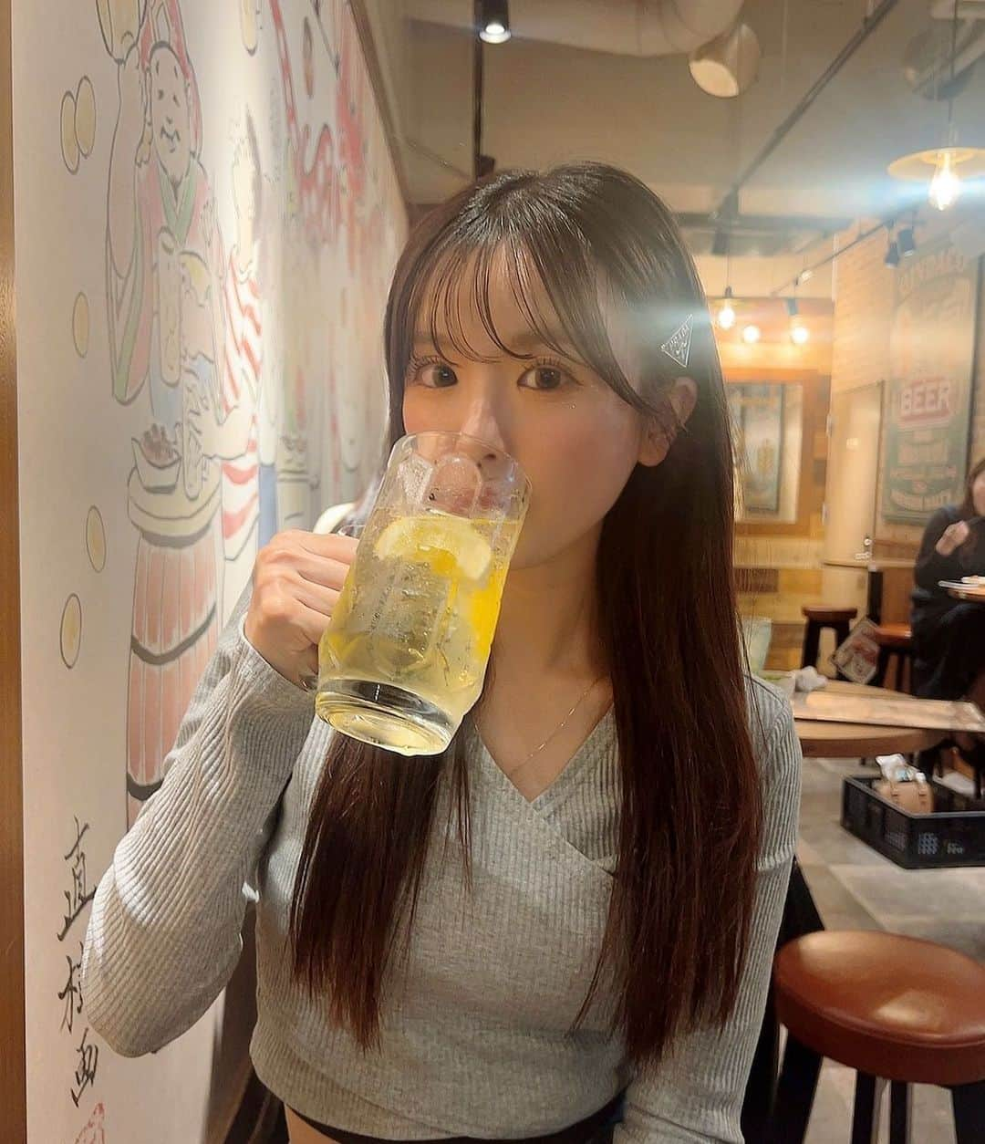 外薗葉月さんのインスタグラム写真 - (外薗葉月Instagram)「休みの日はハイボール一択です🍻  #ootd #fukuoka #福岡 #ハイボール　#お酒 #銀だこハイボール酒場 #todayscode #fashion #style #instagood #likes4like」5月27日 21時48分 - hazuki_hokazono