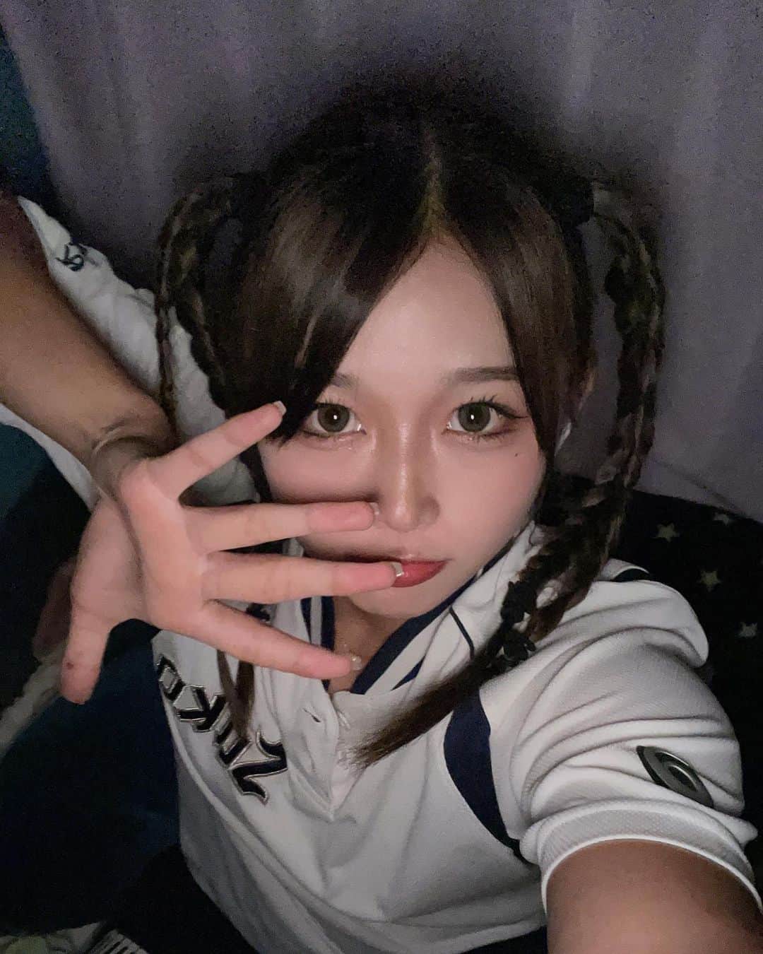野球girlのインスタグラム：「みんな褒めてくれる優しい世界🌍  あんまりインスタ投稿しないから またにはこういうのも投下しとく❤️‍🔥」