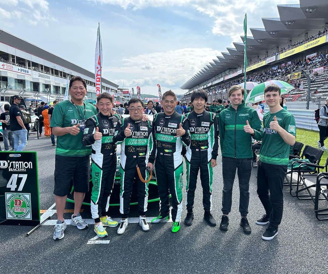 織戸学のインスタグラム：「富士24時間レース  やはり レースは何かが起こる。  残りもまだ長いが、 頑張って行きましょう。」