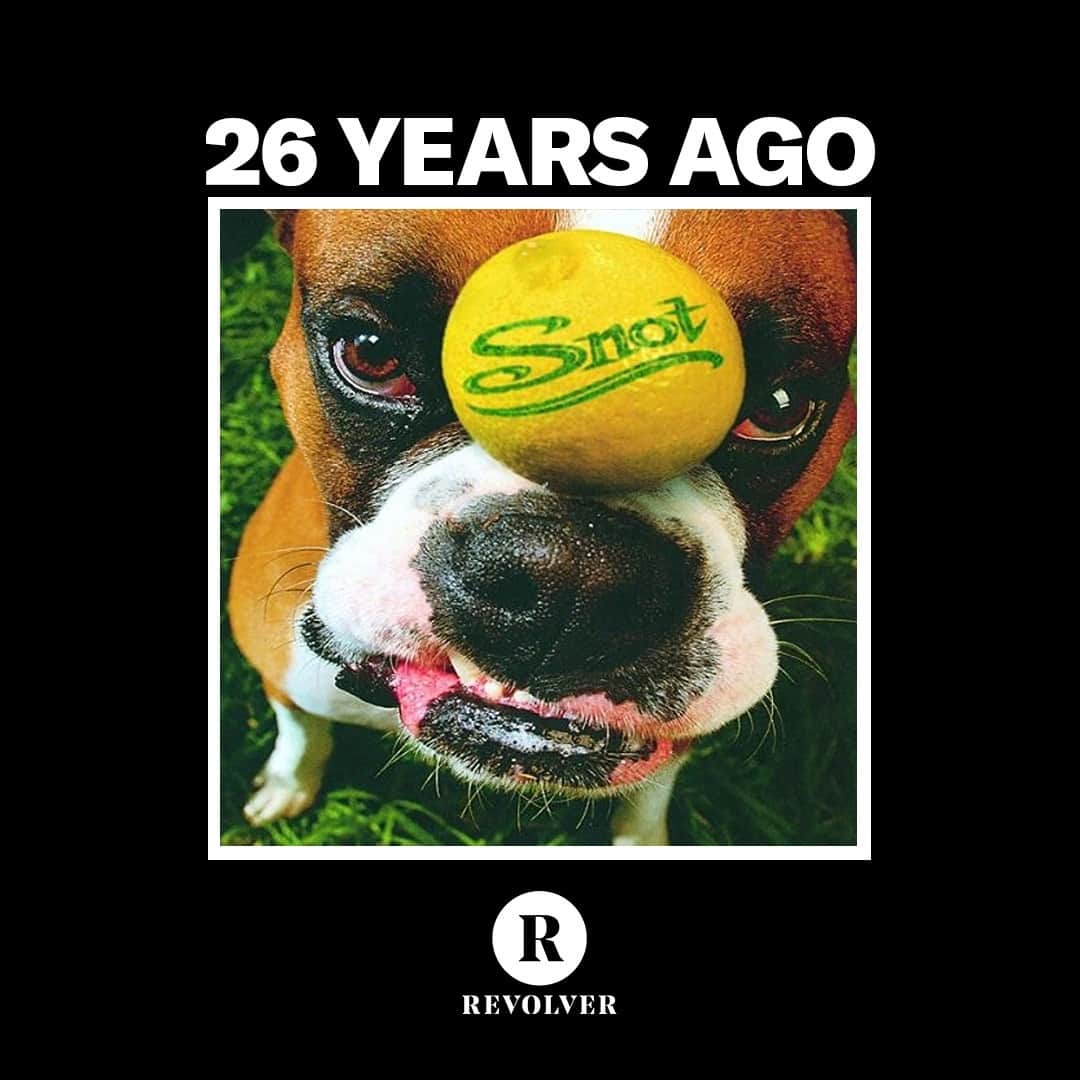 Revolverのインスタグラム：「⚡ Snot released their cult-adored nu-metal debut, 'Get Some,' on this day in 1997.⁠ ⁠ 🎧 When did you first hear it?」
