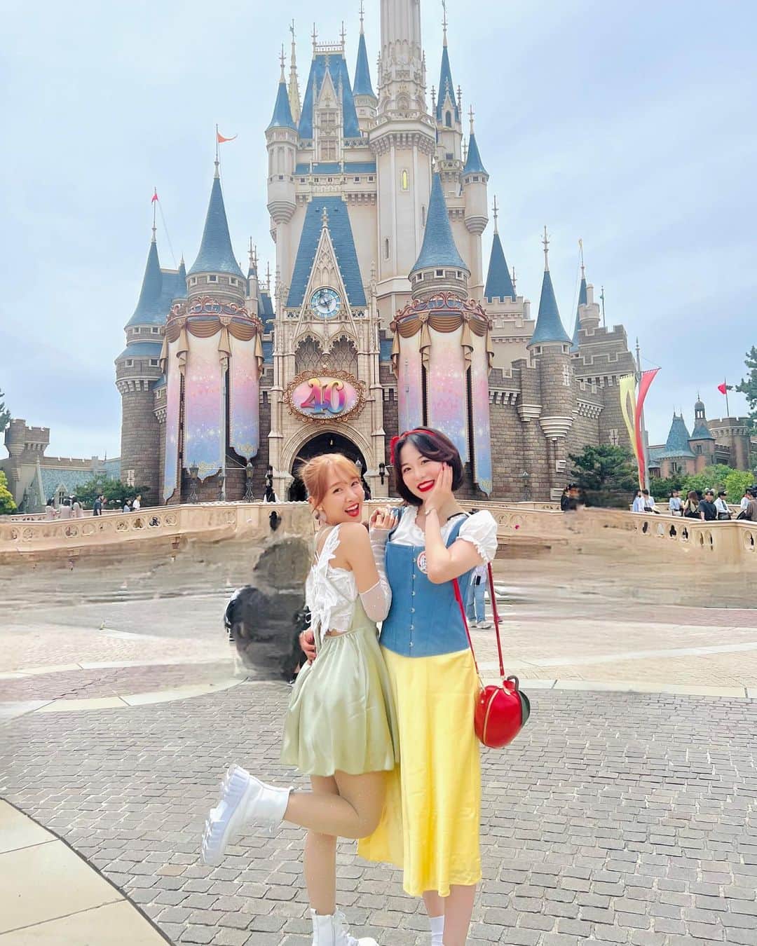 海老沢恵莉香さんのインスタグラム写真 - (海老沢恵莉香Instagram)「Happy 24th birthday, Princess Snow White!🍎❄️  from Tinkerbell🧚  #disneyland #ディズニー」5月27日 17時57分 - erika_ebisawa