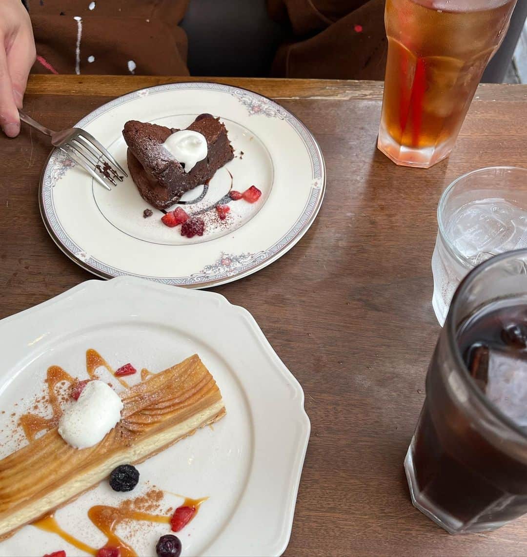 上野裕次郎さんのインスタグラム写真 - (上野裕次郎Instagram)「. 本日のケーキはガトーショコラを。」5月27日 19時26分 - yujirooo_85_