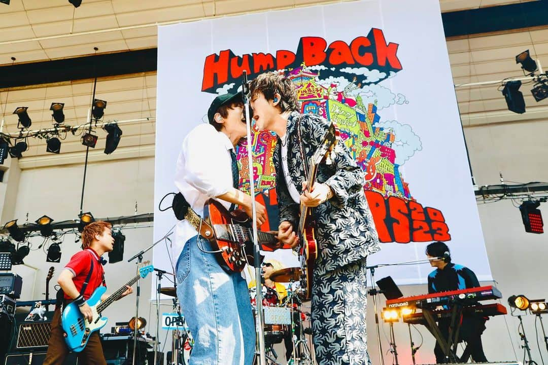 go!go!vanillasさんのインスタグラム写真 - (go!go!vanillasInstagram)「2023.5.27  大阪城音楽堂  Hump Back pre “ACHATTERS 2023”  Hump Backに愛を込めて！  年中無休ハッピーでいよう！！」5月27日 20時06分 - go_go_vanillas_official