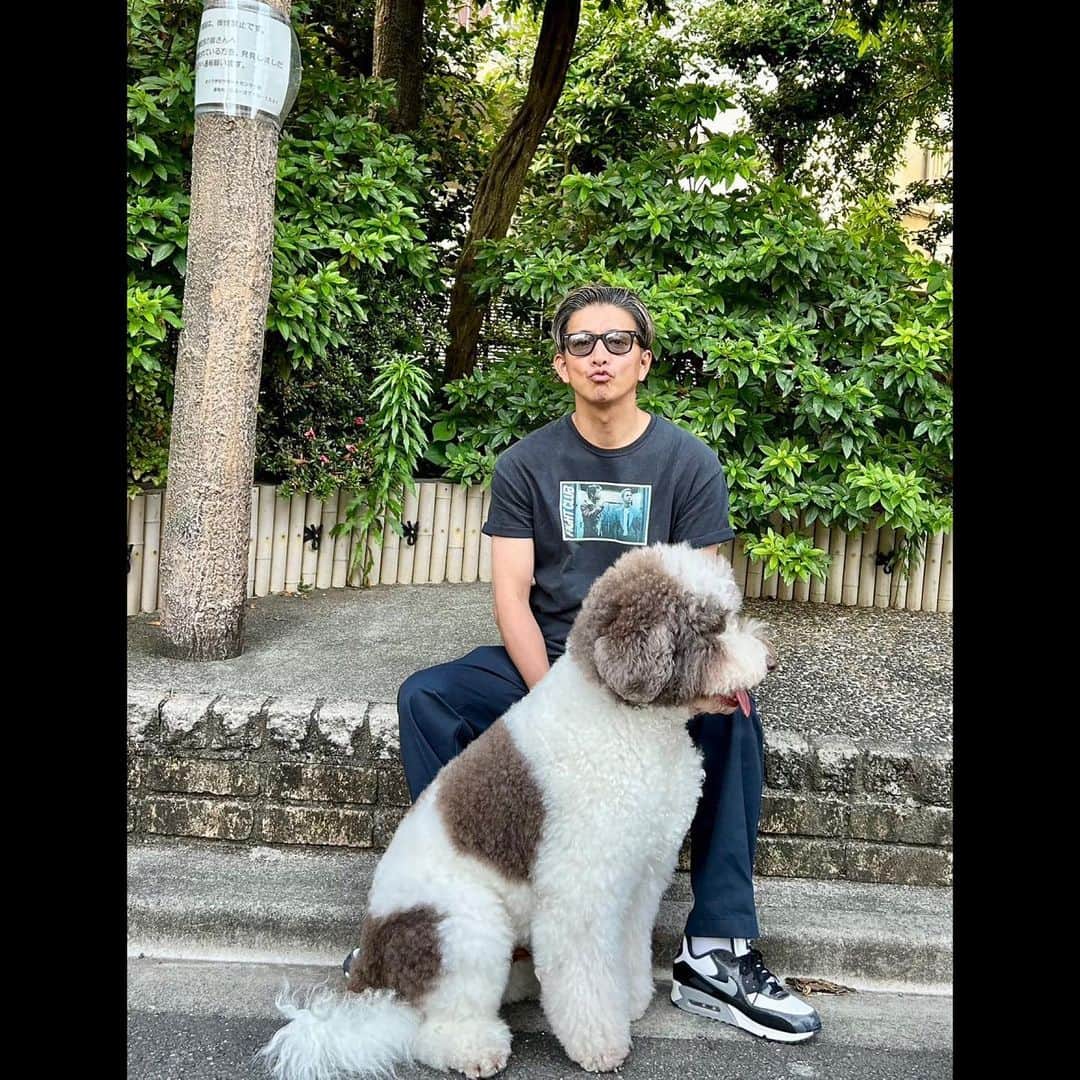 木村拓哉さんのインスタグラム写真 - (木村拓哉Instagram)「⁡ ⁡ ⁡ 「今日は8400歩 影が少し伸びた時間に出動して行ってきまし ...