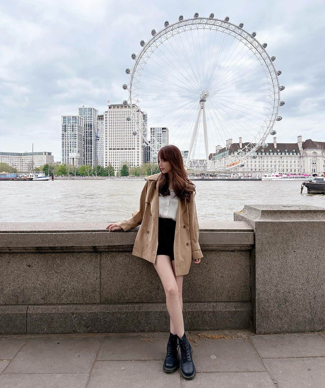 羅晴さんのインスタグラム写真 - (羅晴Instagram)「與倫敦眼合照🎡」5月27日 20時32分 - ilbettylo