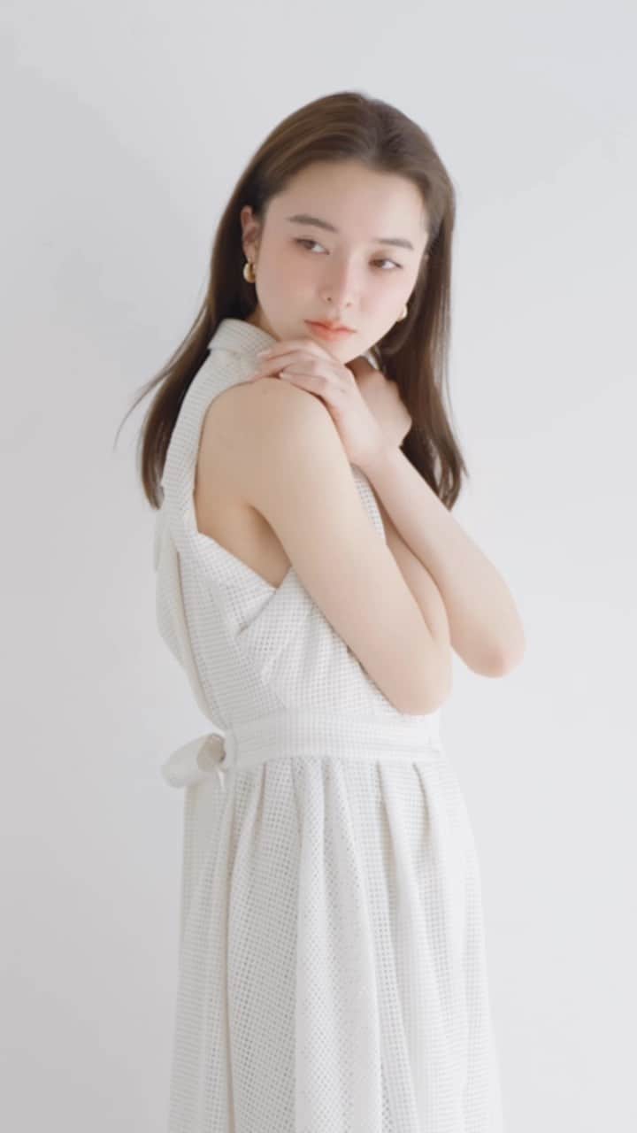 柊有紗のインスタグラム：「SNIDEL 2023 S/S @snidel_official 🩵🙏」