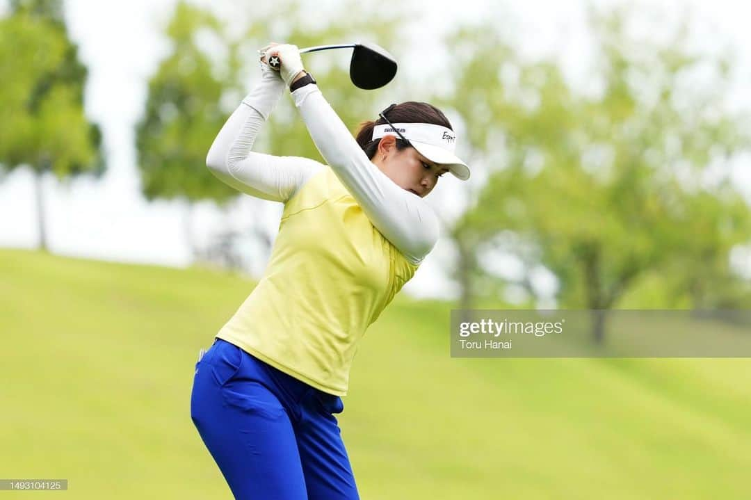 倉田珠里亜のインスタグラム：「. 地域みらいグループレディス佐嘉窓乃梅カップ⛳️ 今週も応援ありがとうございました📣 ハードスケジュールは続くのでしっかり体のケアもしてまた来週頑張ります😊 #武雄ゴルフクラブ  #SAGA #golf」